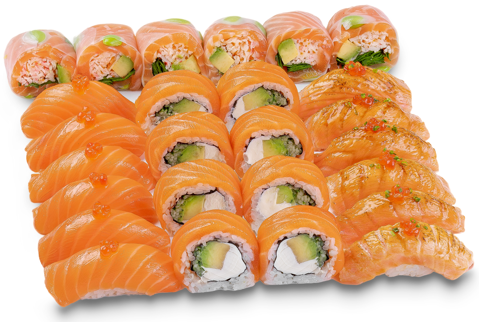 Заказать Salmon box 5 с доставкой на дом