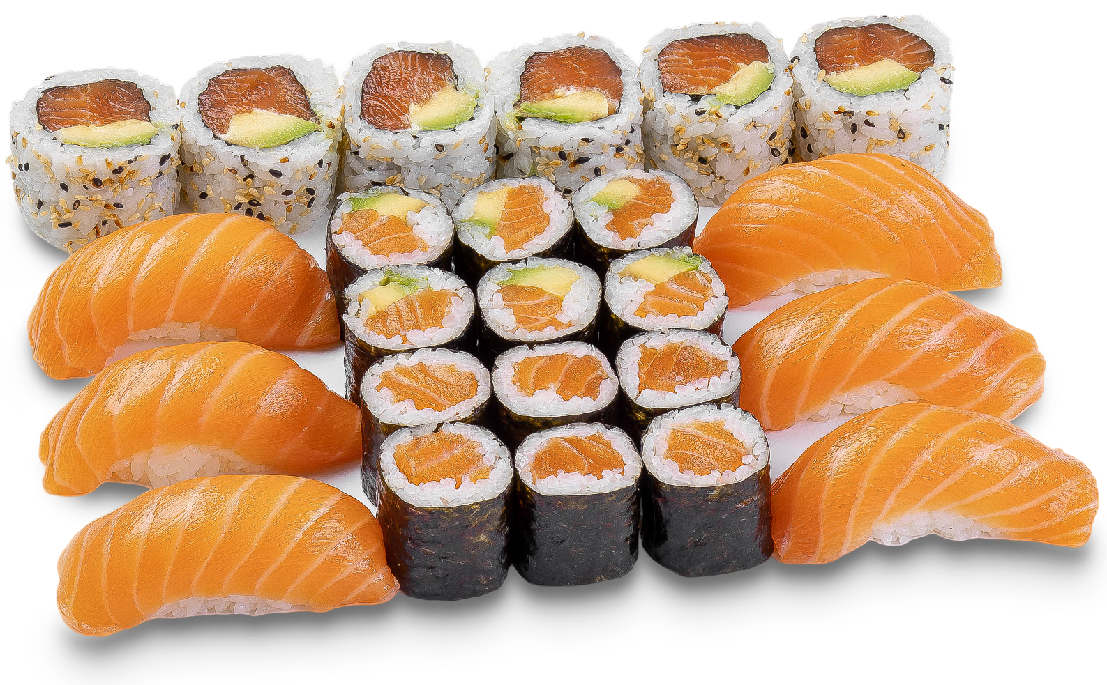 Заказать Salmon box 2 с доставкой на дом