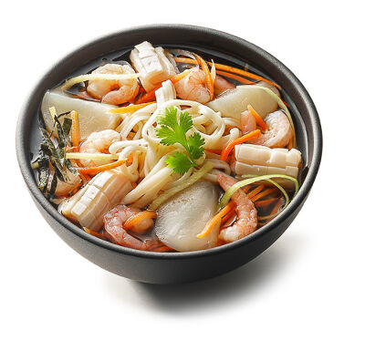 Заказать Острый суп с морепродуктами с доставкой на дом