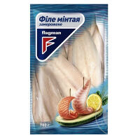 Заказать Филе минтая замороженное "Flagmann" с доставкой на дом