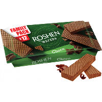 Заказать Вафли шоколад "Рошен" с доставкой на дом