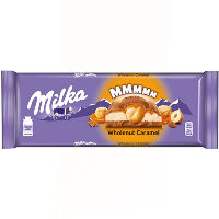 Заказать "Milka" мол. шок. карамель с орехом с доставкой на дом